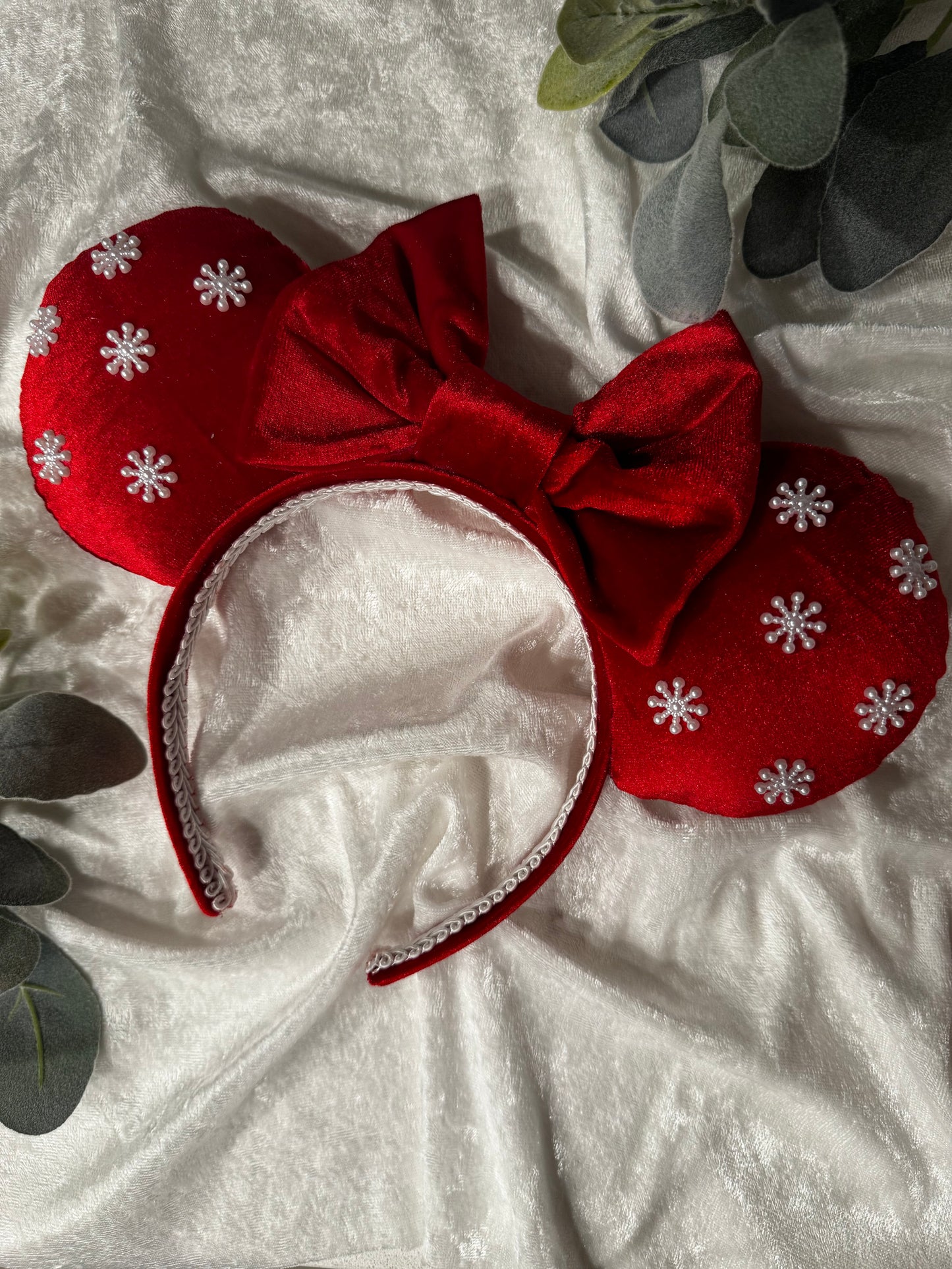 Christmas snowflake Ears